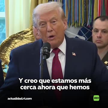 Trump: Estamos "más cerca que nunca" de poner fin al conflicto ruso-ucraniano