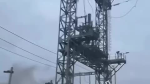 Kyiv Hydroelectric Plant After Last Night’s Strike