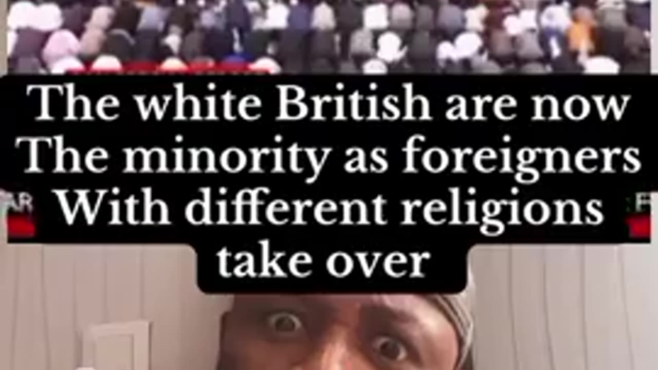 the white British are now the minority