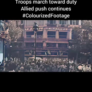 US Parade Paris 1944