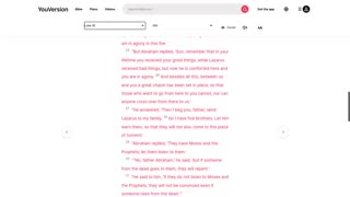 Luke 16 Parable of The Rich Man and Lazarus