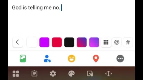 God Is Telling Me No. 🤔