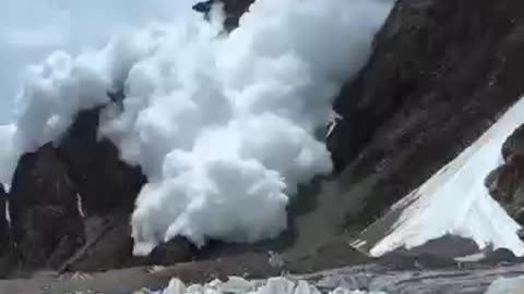 Avalanche wreaked havoc!