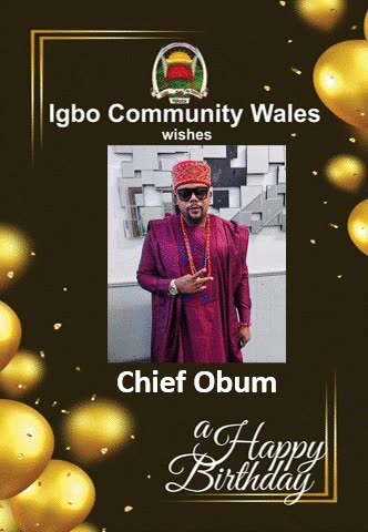 Birthday Birthday Let's join hands to celebrate our dear brother. Chief Obum