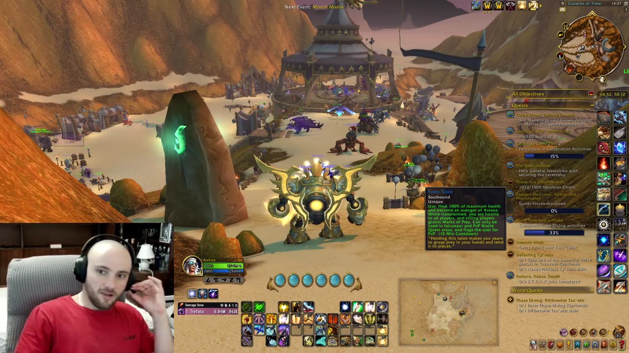 Playing Raid! WOW After!