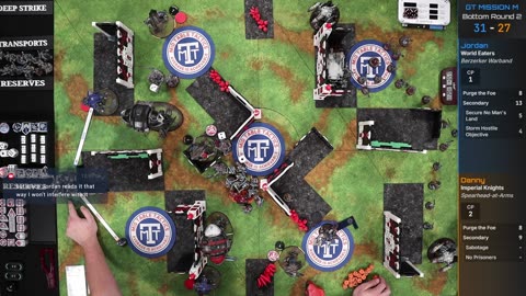 Warhammer 40k Battle Report: World Eaters VS Imperial Knights