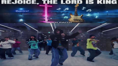 Rock Faith ~ Rejoice, the Lord Is King { Lyrics } { Ai } { Dance Ver. } Remix 1 Christcore Slowed