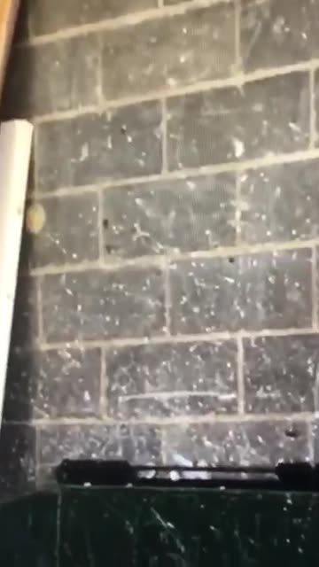 Slow Motion Tempered Glass Breaking