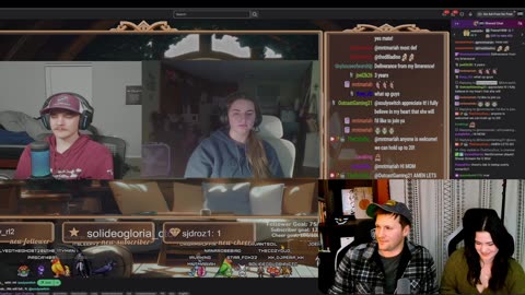 Kicking it with a Christian couple | 1john 4 | chatting and PEAK