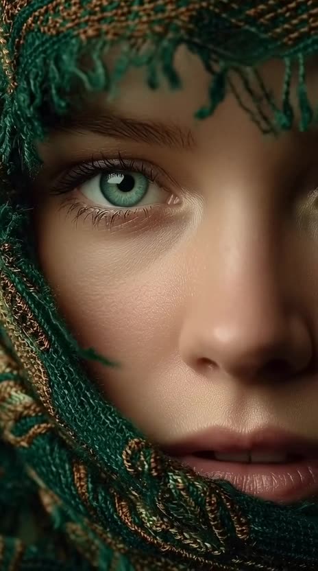 The video is made with AI, it may be artificial