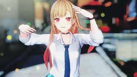 Kitagawa Marin MMD My Dress Up Darling ⚡Teddy Bear⚡#aiart #mmd