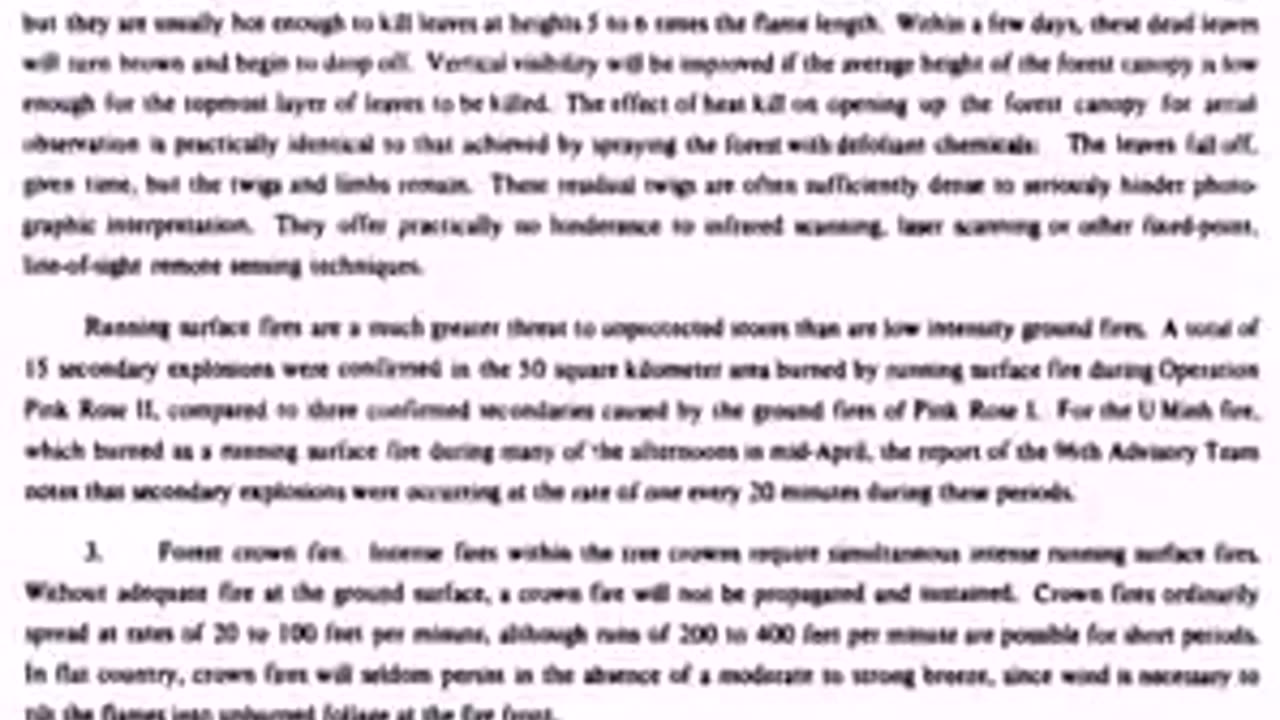 Fire As A Military Weapon (DARPA)