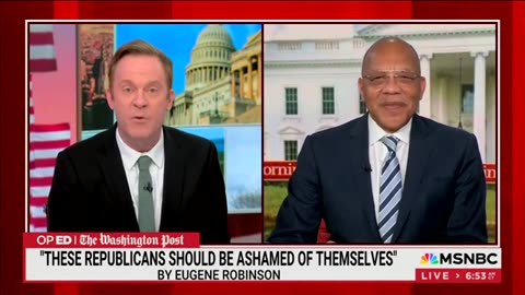 EUGENE ROBINSON: ‘CONGRESS IS NOT SAVING US FROM WHAT’S GOING ON’