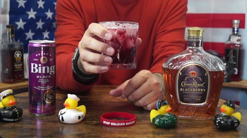 Craig Iverson - Crown Royal Blackberry Whiskey & Bing Blackberry Juice