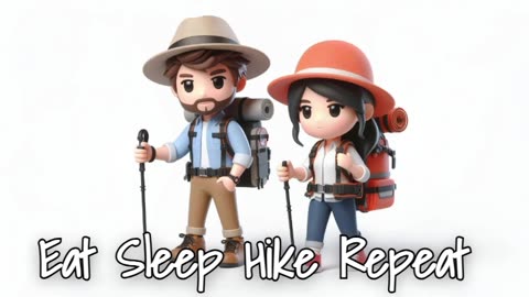 Eat Sleep Hike Repeat (D)