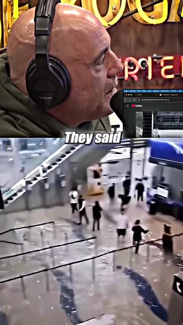 Joe Rogan about crazy rain downfall in Dubi