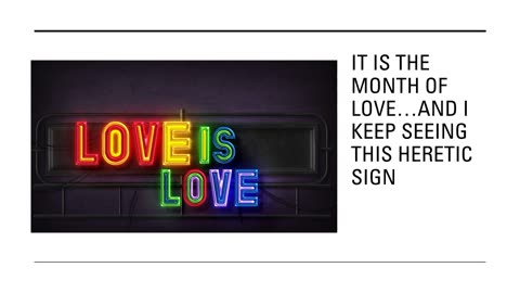 Love Is NOT Love