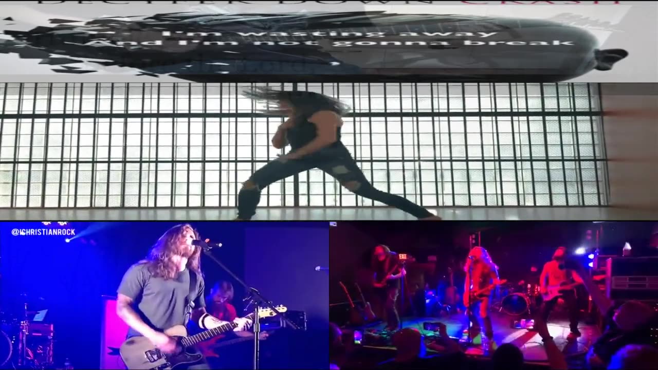 Decyfer Down ~ Wasting Away ( Live + lyrics ) Remix 2c