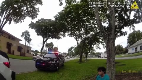 Bodycam shows driver arrested after battering of an officer, striking 3 cars, fleeing traffic stop