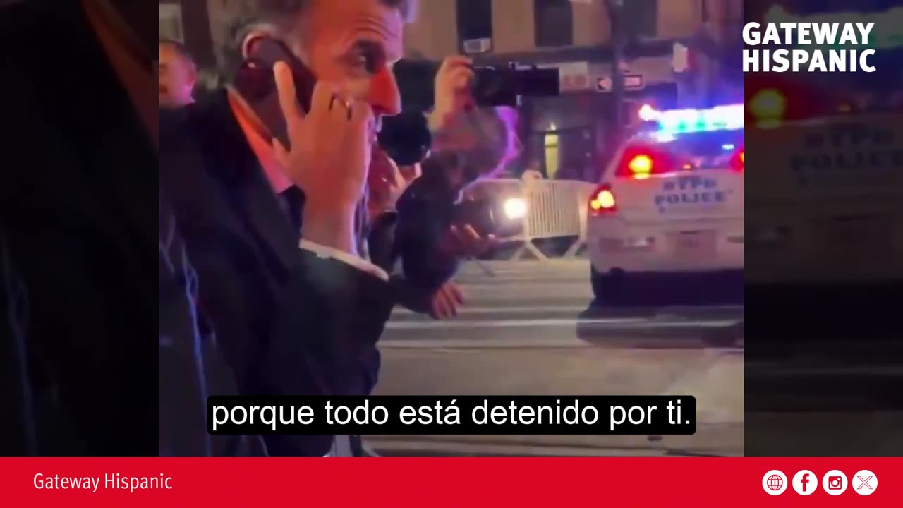 Emanuel Macron Momentarily Held Up by Trump’s Presidential Convoy Priority