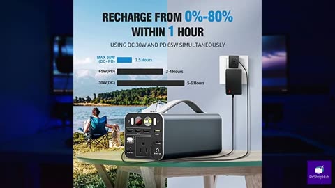 Powdeom 155Wh Portable Power Station