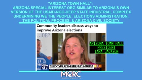 SO-CALLED "ARIZONA TOWN HALL" FOR SO-CALLED "ELECTION INTEGRITY"