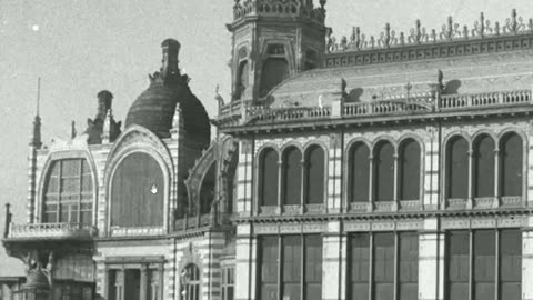 Ostend - Kursaal Theatre Before and After