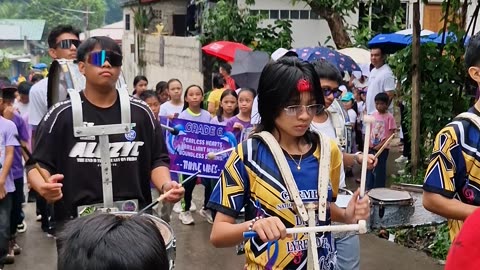 Drum & Lyre Band Parade 🇵🇭 | Sacred Heart Village Elementary School | Carmen, Cagayan de Oro City