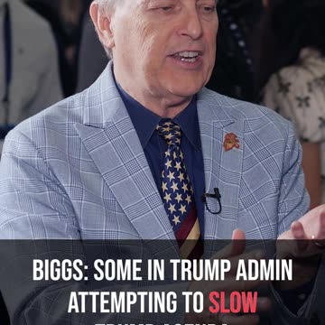Rep. Andy Biggs: Deep State Still Trying to Slow Down the Trump Agenda, Need to Clean House