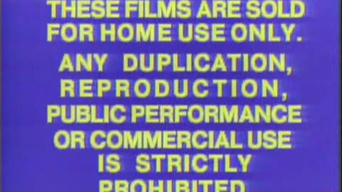 Columbia Pictures Home Entertainment logo and warnings (1979, DVD quality)