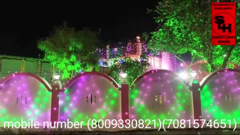 new Light decoration||diwali decoration||light decoration#sukai_light_house