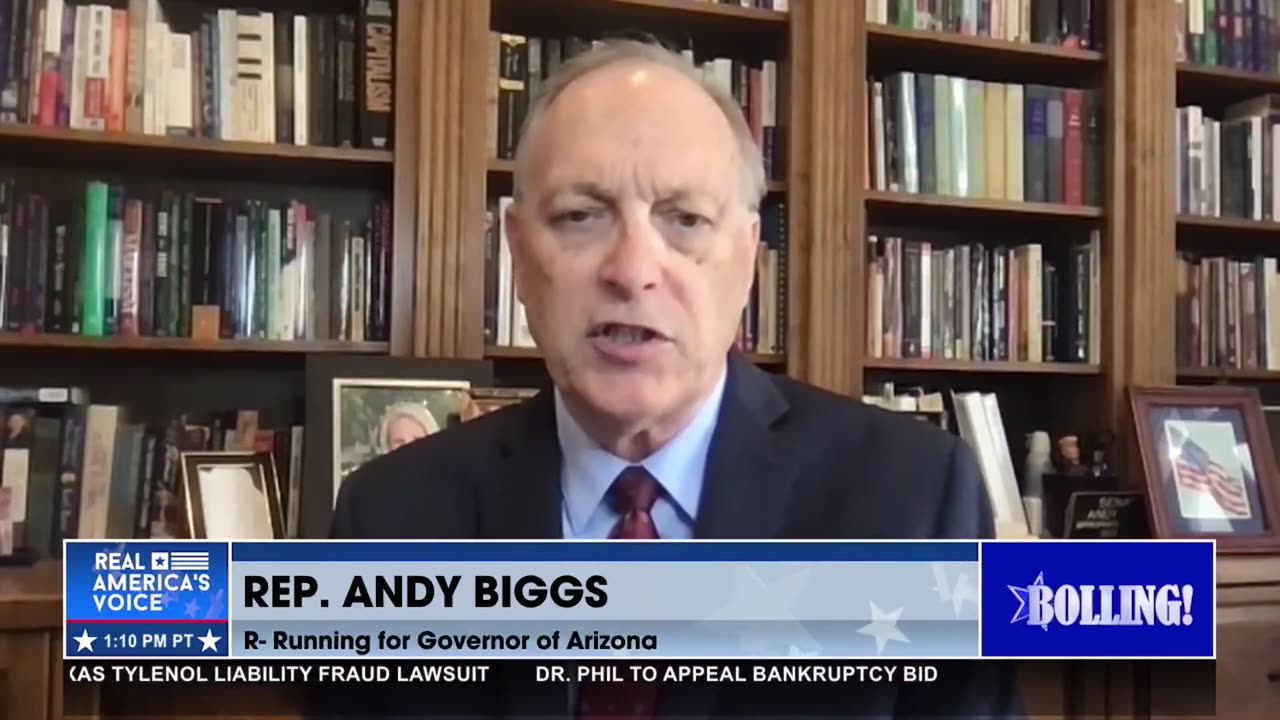 PRESIDENT TRUMP ENDORSES ANDY BIGGS FOR ARIZONA GOVERNOR