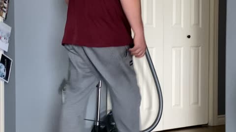 Guy Falls Off Walking Pad