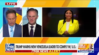 Trump warns new Venezuela leader to comply with U.S.