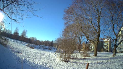 Harald Aronssons park-Lidl vid Karlslundsgatan. Örebro 21 Nov. 2025