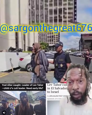 JEW SEX CULT LEADER TAKEN DOWN IN EL SALVADOR