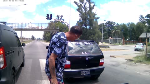 Instant Consequences for Hit-and-Run Motorbiker