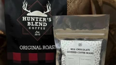 Meet Hunter's Blend Coffee Milk Chocolate Espresso Beans!