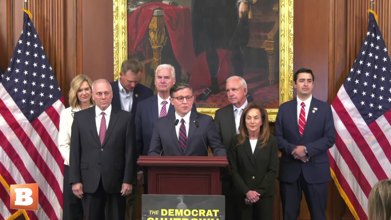 LIVE: Speaker Mike Johnson Holds News Conference on Day 37 of Gov't Shutdown...