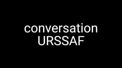 Voici la conversation avec la DIRECTRICE DE L'URSSAF qui m'appelle à la société discrètement