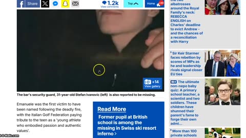 Swiss Fire and Donald Trumps crimes