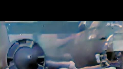 British Test Flight WWII Ju 88 Colourized Footage #WWIIHistory