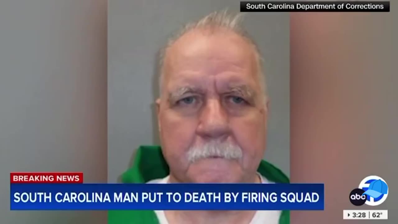 South Carolina man convicted of murder was executed by firing squad