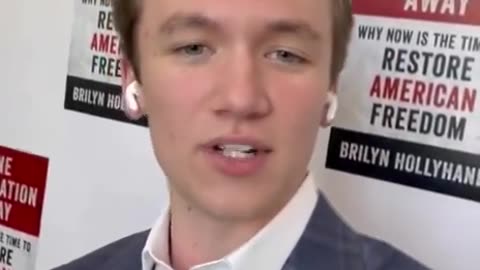 Keep an 👁️ on this dude… Brilyn Hollyhand in regard to TPUSA.