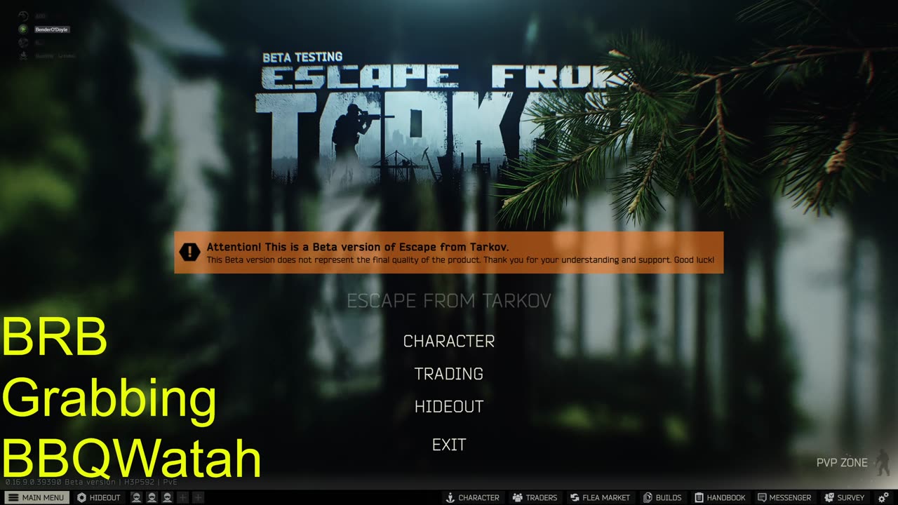 Tarkovia Stream with the @BenderOdoyle
