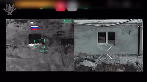 Russian Soldier Requests Surrender from Drone with Message Written on Cardboard Box
