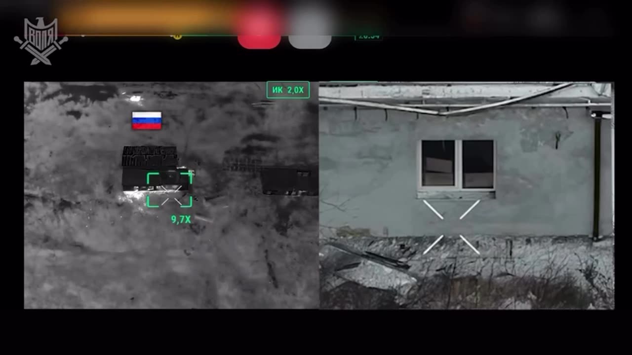 Russian Soldier Requests Surrender from Drone with Message Written on Cardboard Box