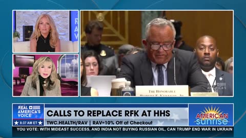 CALLS TO REPLACE RFK AT HHS