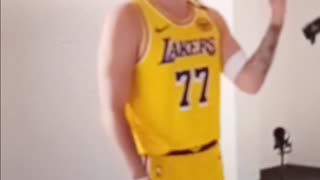 Luka In the purple and gold