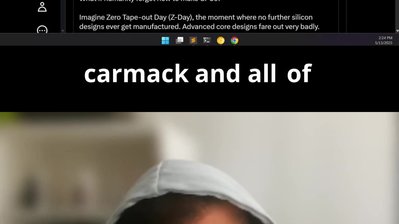 what if we forgot how to make cpus like good software